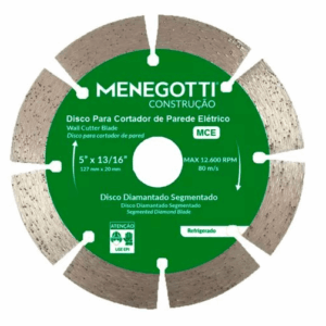 DISCO PARA CORTADORA DE PAREDE MCE 5.1/4''-MENEGOTTI-ORG